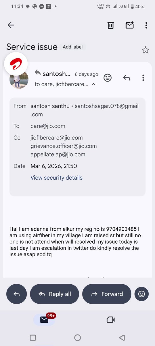 santosh tweet media