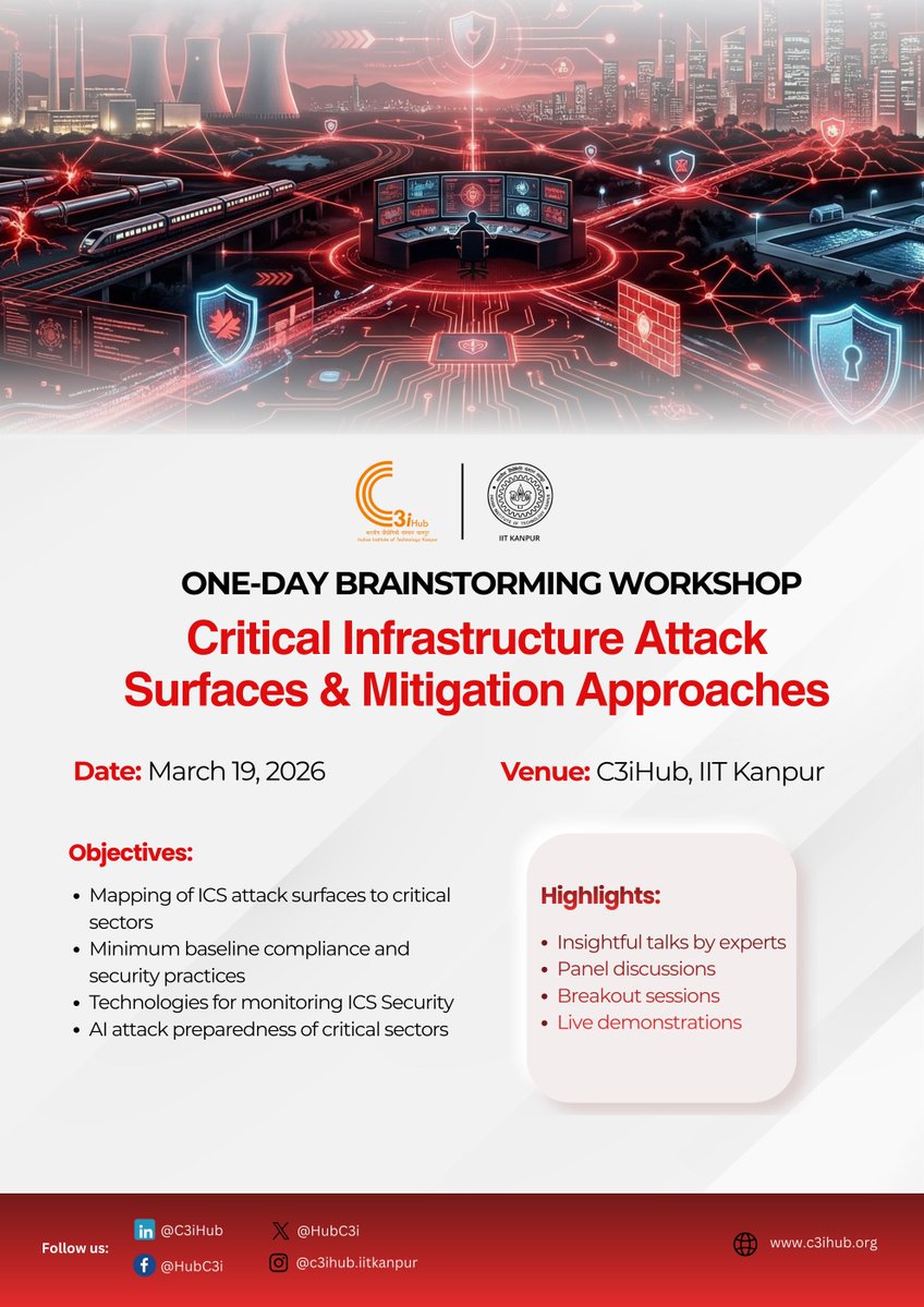 C3iHub, IIT Kanpur tweet media