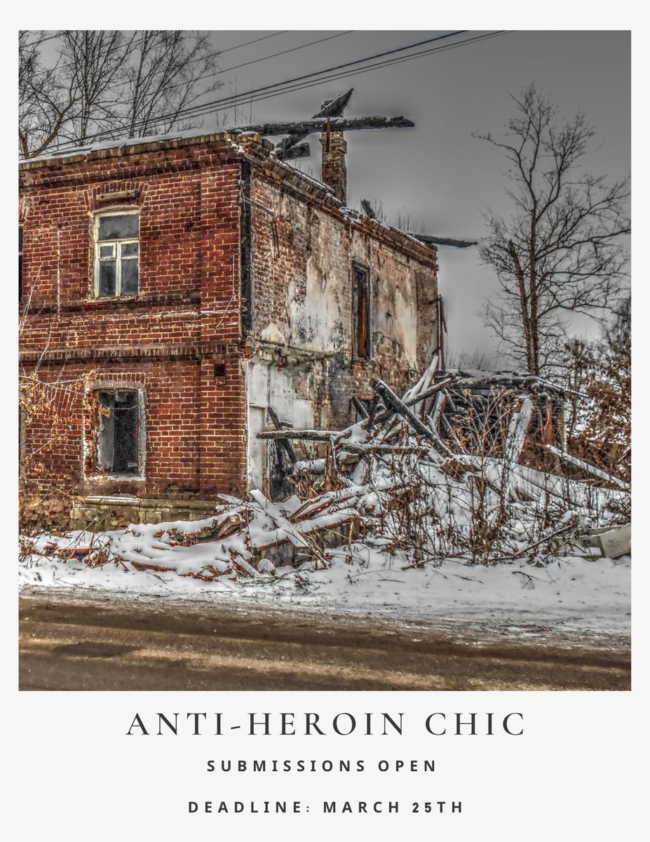 Anti-Heroin Chic - Submissions open. tweet media