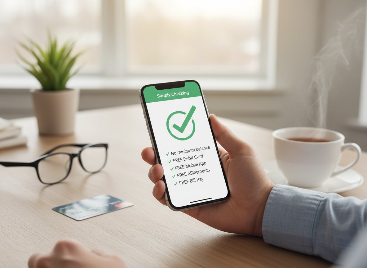 💸 Make banking simple! Simply Checking = no minimum balance + free debit card + mobile app. Your money, your way. 💳

#FinancialFreedom #SimplyChecking