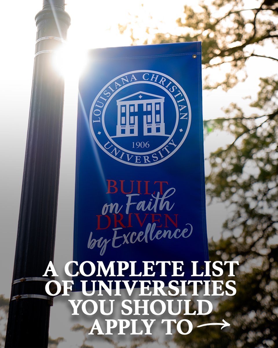 Louisiana Christian University tweet media