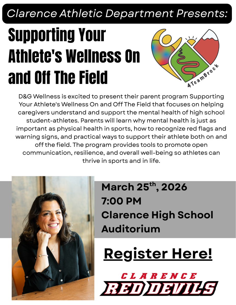 Clarence PE, Health & Athletics tweet media