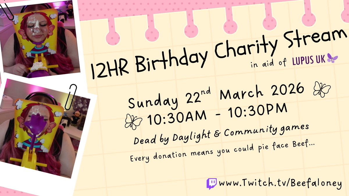 Beefaloney TTV / Beth Does 💜🦋 tweet media