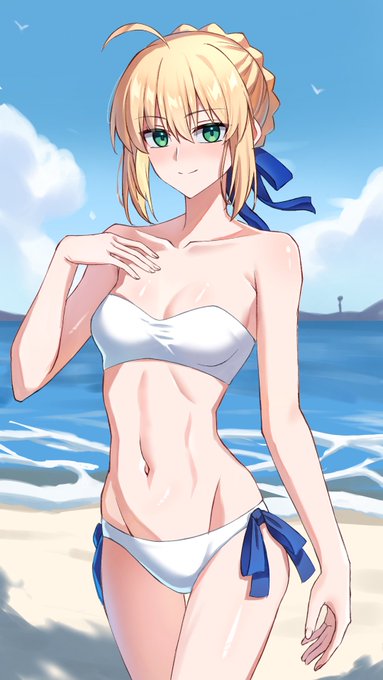 水着セイバー

*拡大推奨 