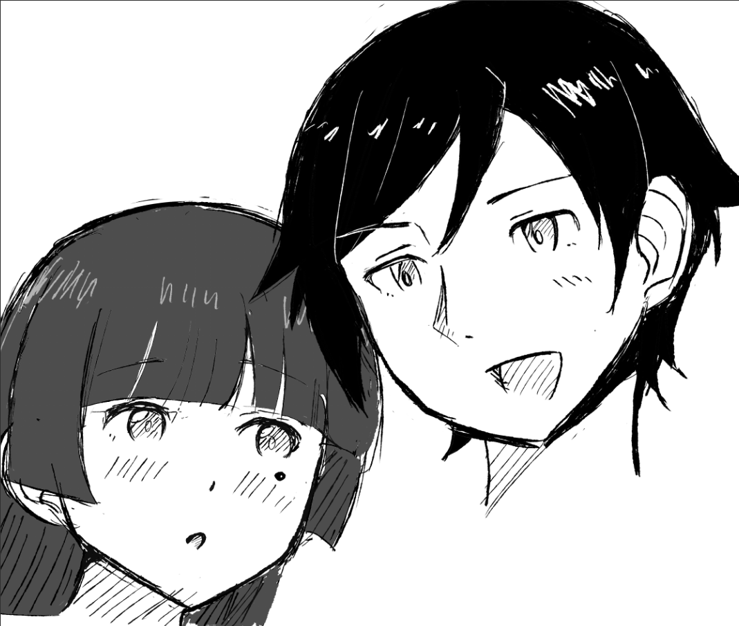 モノクロ試し書き