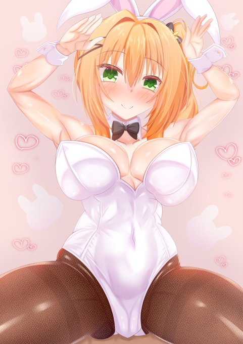 アメリちゃん誕生日おめでとー!
❤🐰バニー♪ぴょんぴょん♪🐰❤

#まどそふと
#ハミダシクリエイティブ 