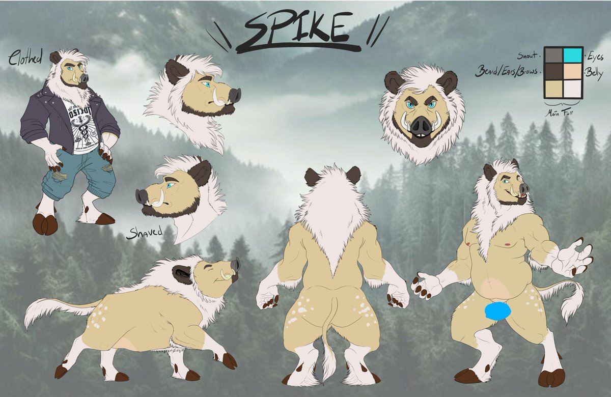IISPIKEII's tweet photo. @BearlyFeline Oh hell yeah! 
Thank you so much for the chance 💪🏻 https://t.co/g6QtvrkzyP