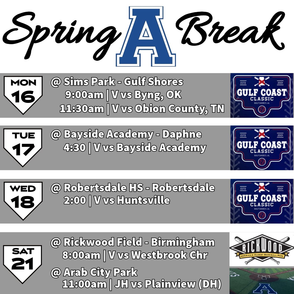 Arab High School Baseball tweet media