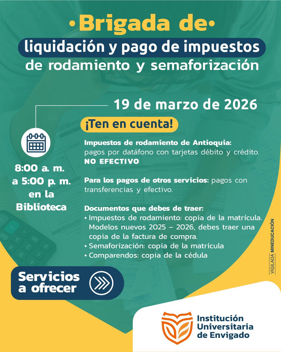 Institución Universitaria de Envigado tweet media