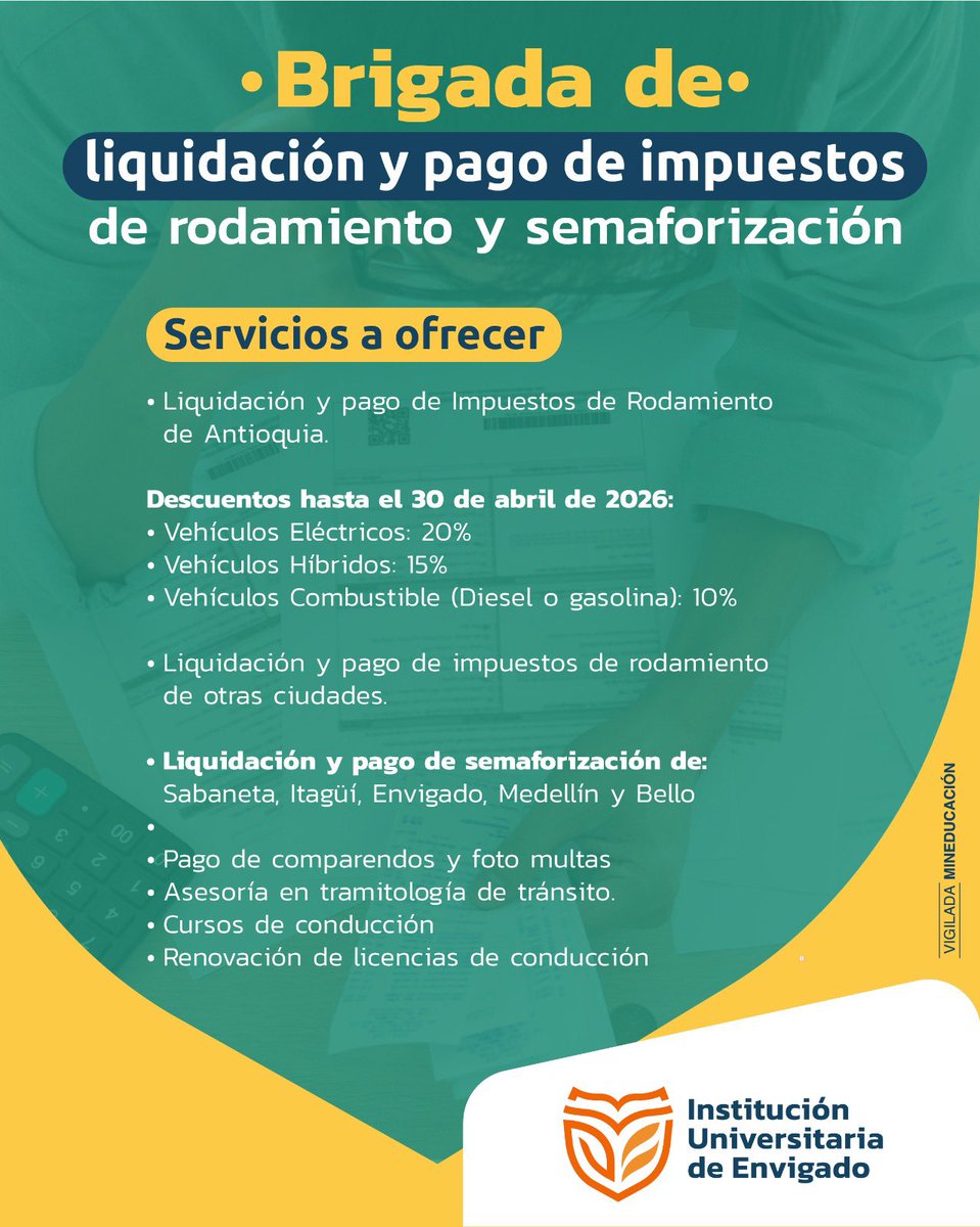 Institución Universitaria de Envigado tweet media