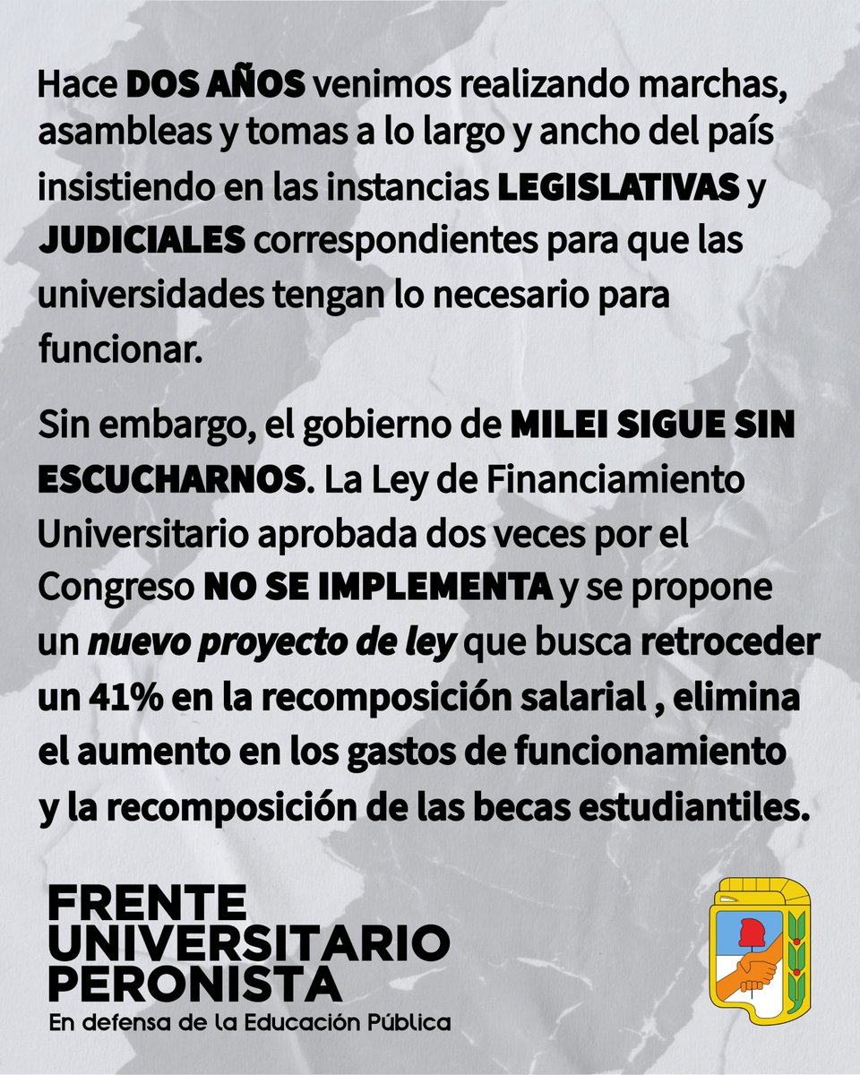 fupunse_'s tweet photo. #CrisisUniversitaria https://t.co/6EkGSDdjbD