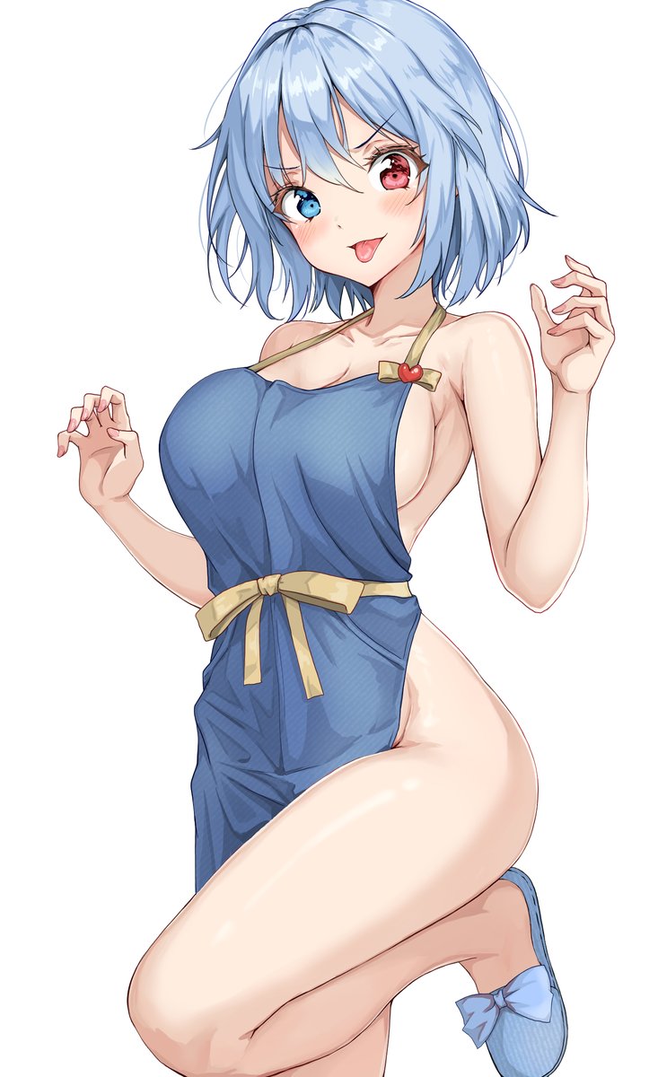 はだエプおいろけ小傘ちゃん😝 
#東方Project 