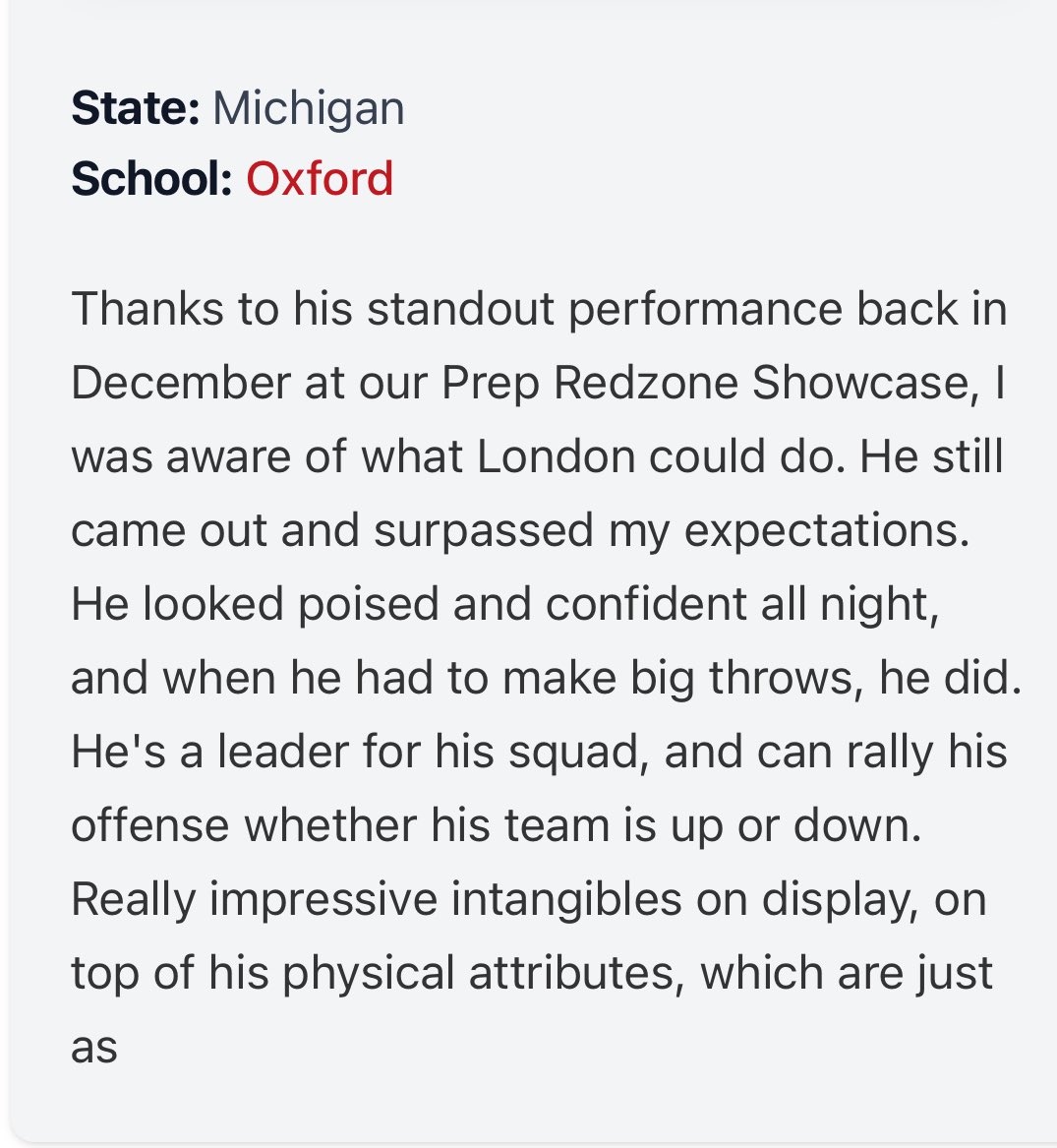 London Guerra QB C/O 28’ tweet media