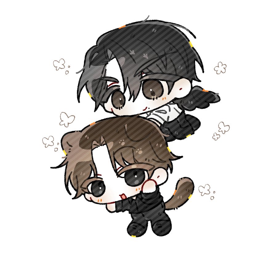 tea_yuza_cms's tweet photo. 페어 작업을 했어요~~ https://t.co/WchQV8ub7C