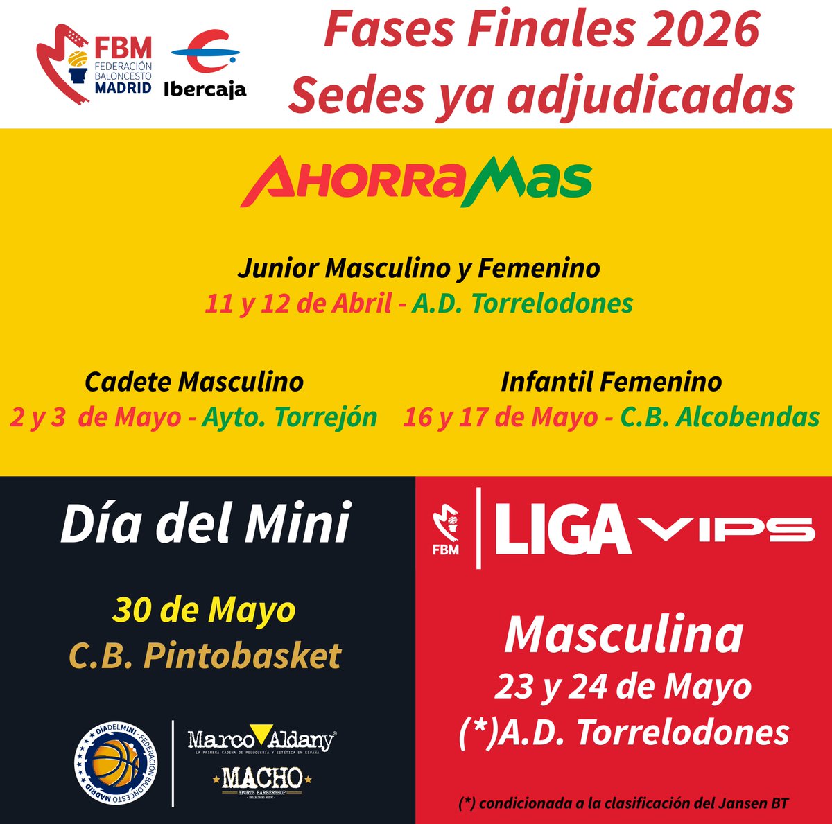 Fed. Bcto. de Madrid tweet media