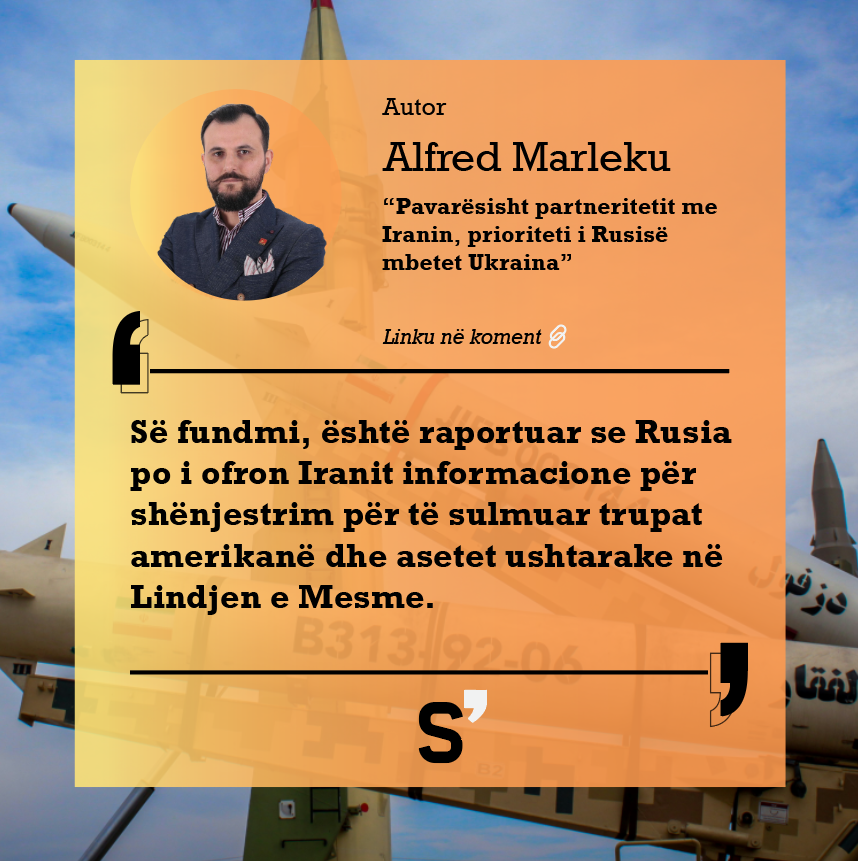 sbunker's tweet photo. 📝 @AlfredMarleku argumenton se si Rusia po i ndihmon Iranit në luftën kundër ShBA-s ani se nuk ka interes të hapë një krizë të re direkte me Washingtonin për shkak të aleatit nga Lindja e Mesme.

🔗Artikullin e plotë e gjeni më poshtë. https://t.co/BnfysFTnf0