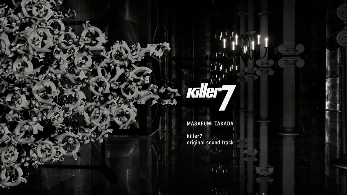 nfstudio's tweet photo. killer7 MASAFUMI TAKADA OST https://t.co/4xMXU9Jybh