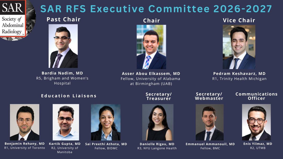 SAR Resident and Fellow Section tweet media