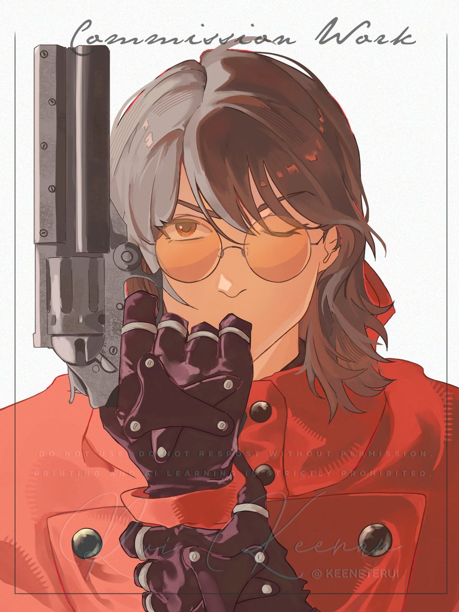 cms result for @/damnedfleur: a friend as vash! ˎˊ˗
thank you for commissioning me!  𖹭.ᐟ

⤷  pose and outfit are referenced from an official art of vash the stampede by yasuhiro nightow!