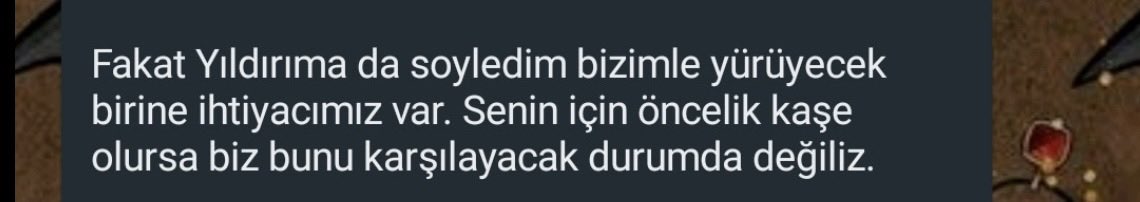 Geçenlerde bu ekran görüntüsüne denk geldim yıllar öncesinden. 

Sektördeki kişiler ‘birlikte yürüyeceğiz’ masalıyla bedava insan çalıştırabileceğine gerçekten inanıyor. Aylarca gecemi gündüzüme katıp senaryo yazacağım, yeni bir dünya yaratacağım ama kaşe beklentim olmayacak

:))