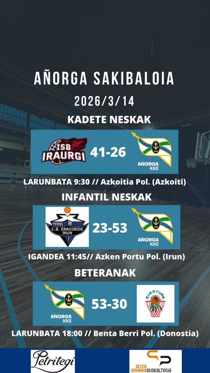 AÑORGA SASKIBALOIA tweet media