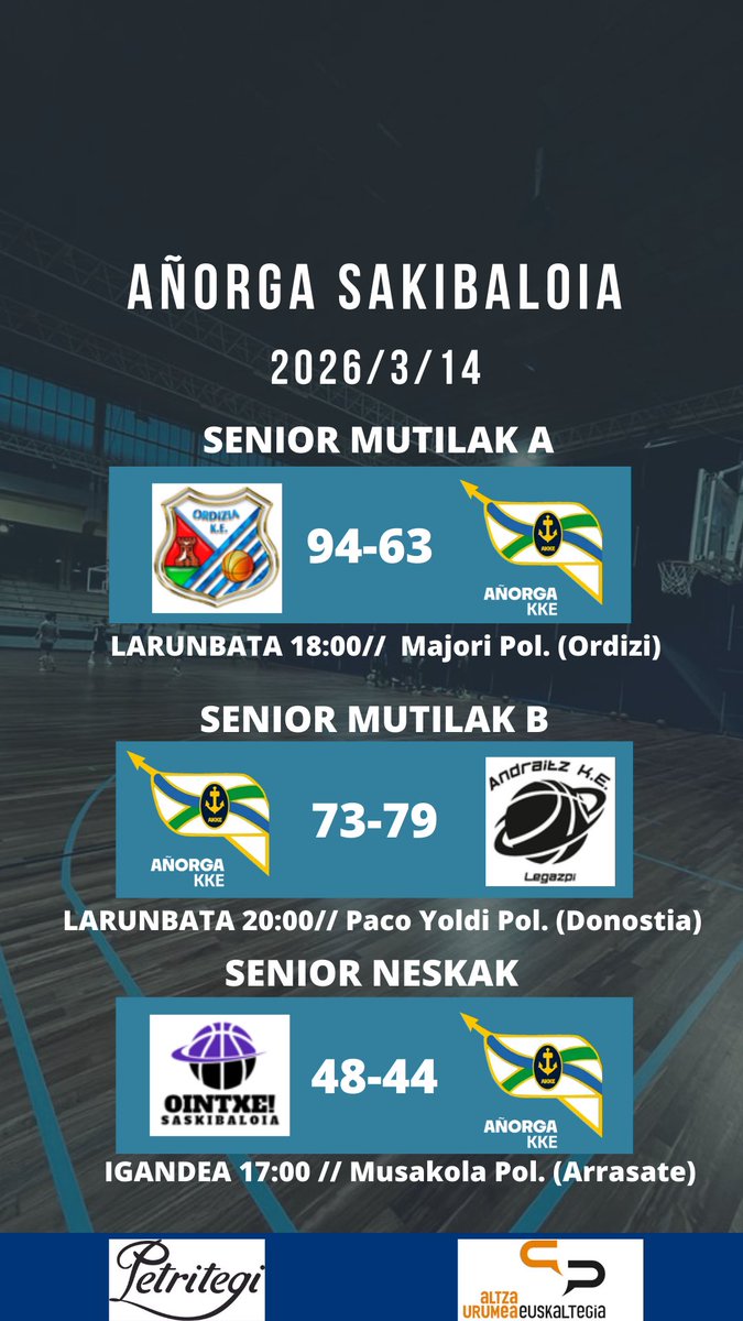 AÑORGA SASKIBALOIA tweet media