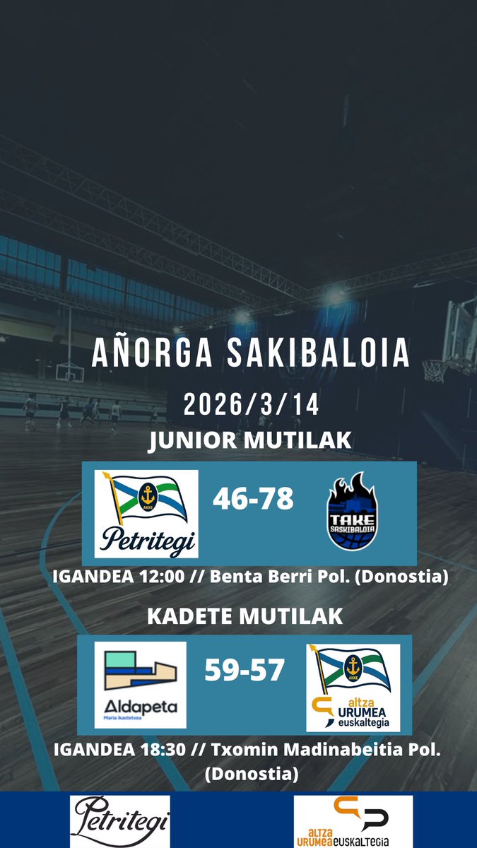 AÑORGA SASKIBALOIA tweet media