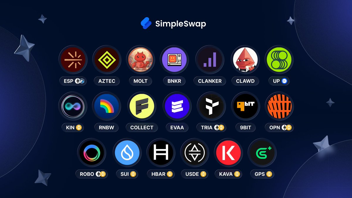 SimpleSwap tweet media