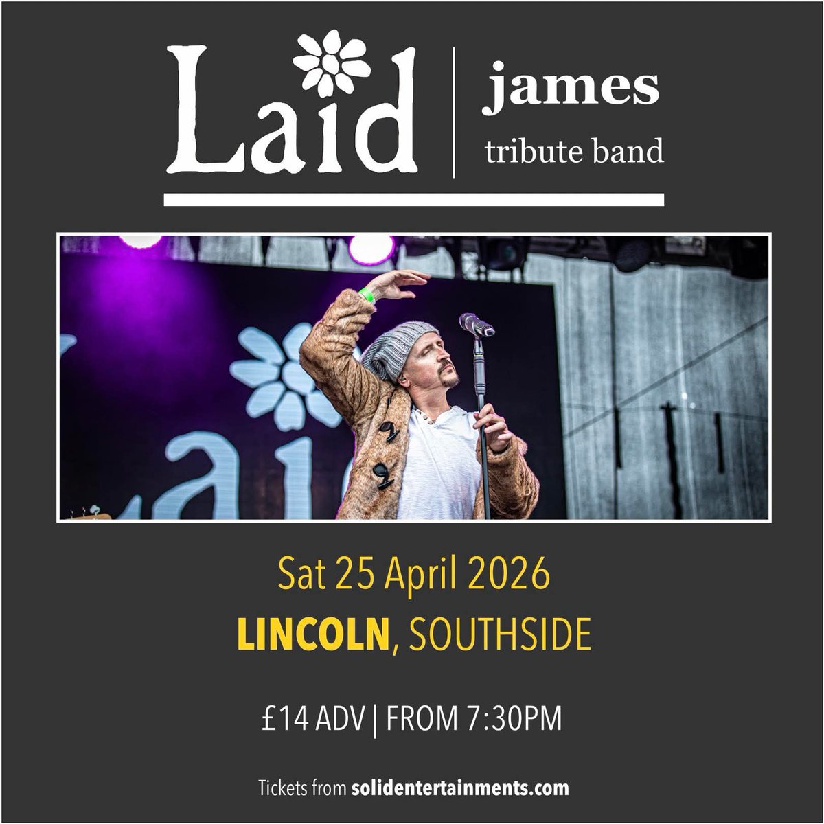 Laid - James Tribute Band tweet media