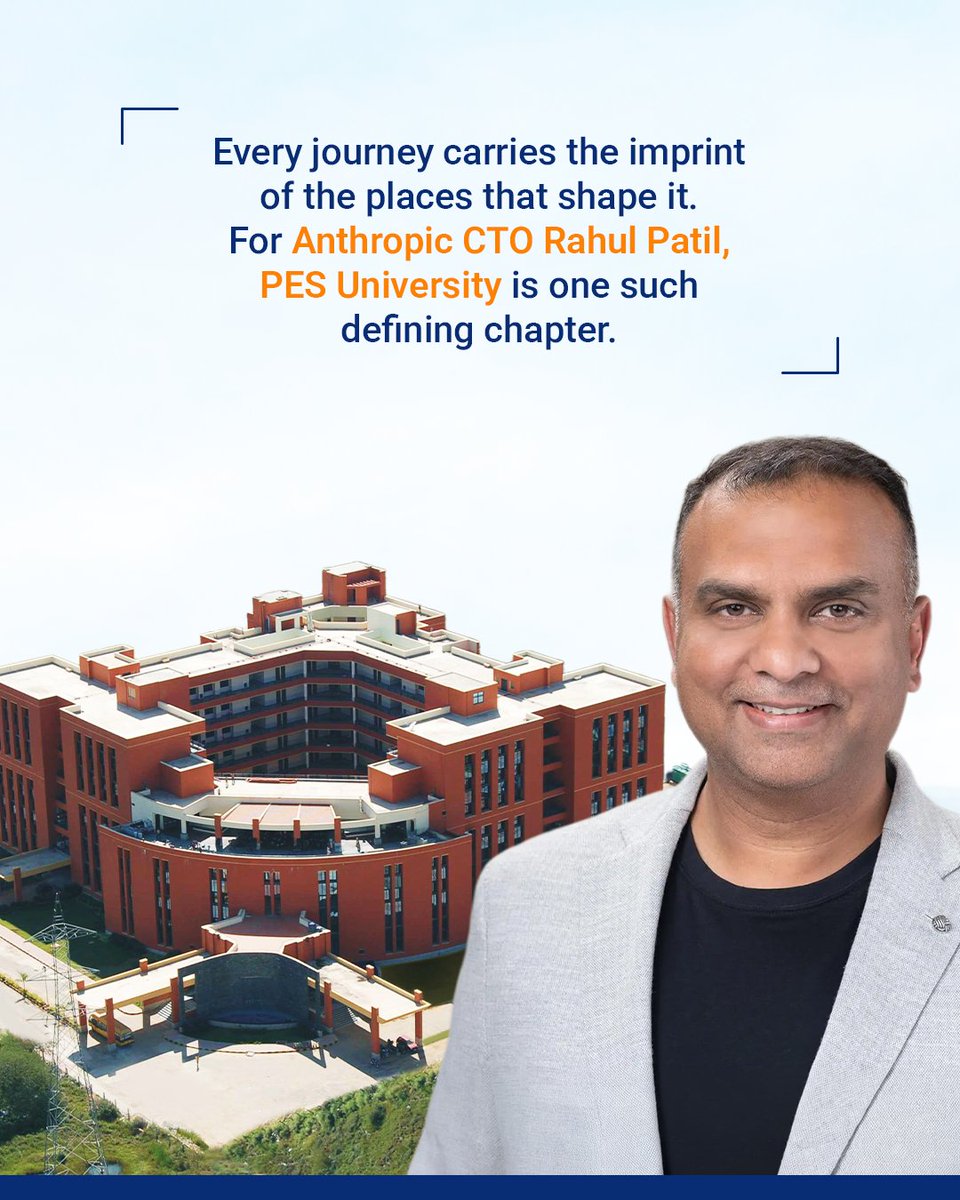 PES University tweet media