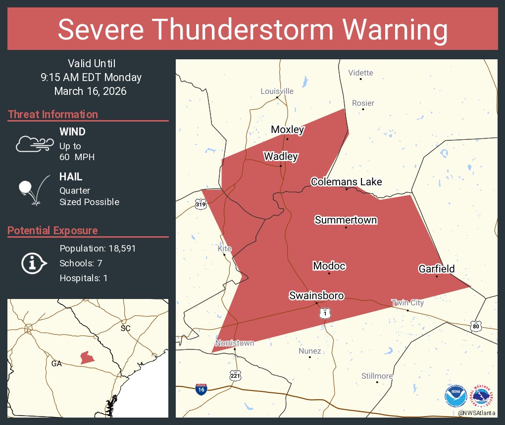 NWS Atlanta tweet media