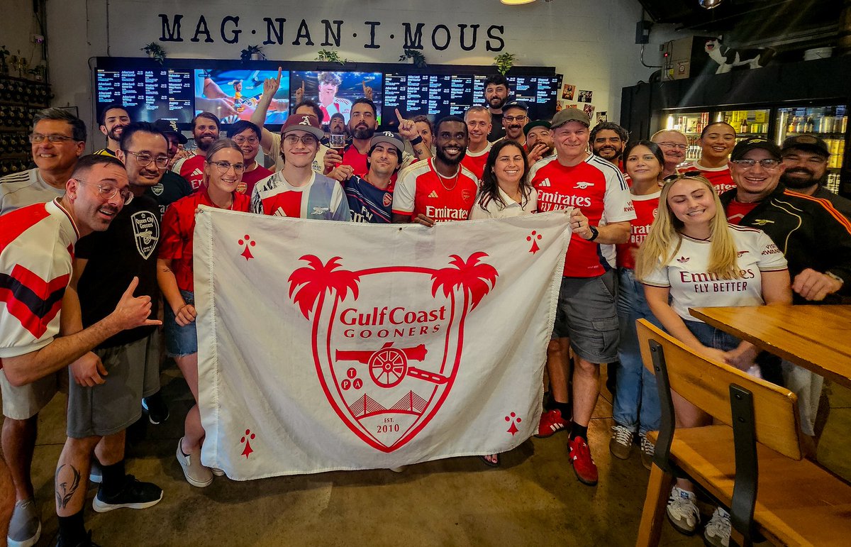 Gulf Coast Gooners tweet media