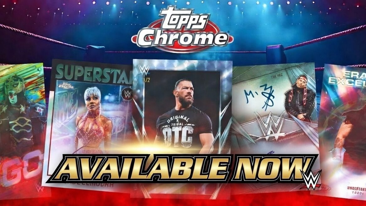 funkofinderz's tweet image. 🔥 AVAILABLE NOW 🔥

2026 Topps Chrome WWE 

👉 thetoppscompany.sjv.io/WOyNBJ

#Ad #WWE #ToppsChrome