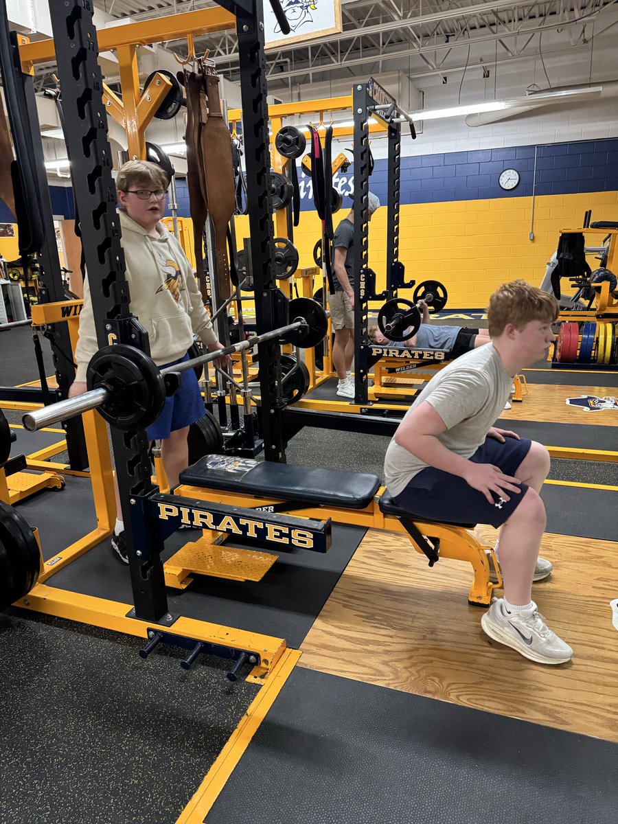pirate65337's tweet photo. Attacking week 2 of “Chase The Chest”. Also great to have alum back in the building (Helgeson 25’) #GOPIRATES #ANCHORDOWN https://t.co/0NnzciGjEG