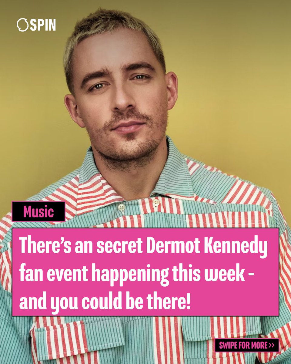 spin1038's tweet image. How would you like to be one of the first to hear Dermot Kennedy’s new album at an exclusive fan event? 🤩

All the details are on spin1038.com - entry closes Tues 17th March 10am ✨

@universalmusicireland 

#DermotKennedy #Irish #Fan #WeightOfTheWoods #Ad