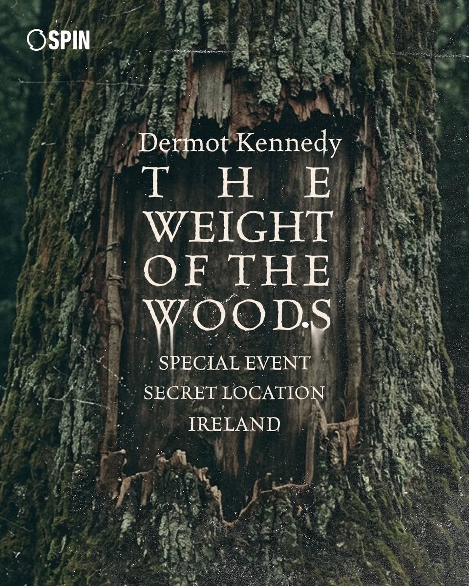 spin1038's tweet image. How would you like to be one of the first to hear Dermot Kennedy’s new album at an exclusive fan event? 🤩

All the details are on spin1038.com - entry closes Tues 17th March 10am ✨

@universalmusicireland 

#DermotKennedy #Irish #Fan #WeightOfTheWoods #Ad