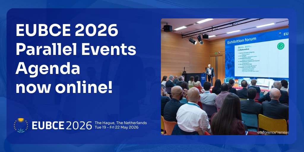 EUBCE - European Biomass Conference and Exhibition tweet media