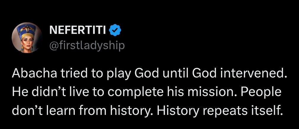 Where was God when Buhari played God till the end of his tenure? Where is God now that Tinubu is play God?