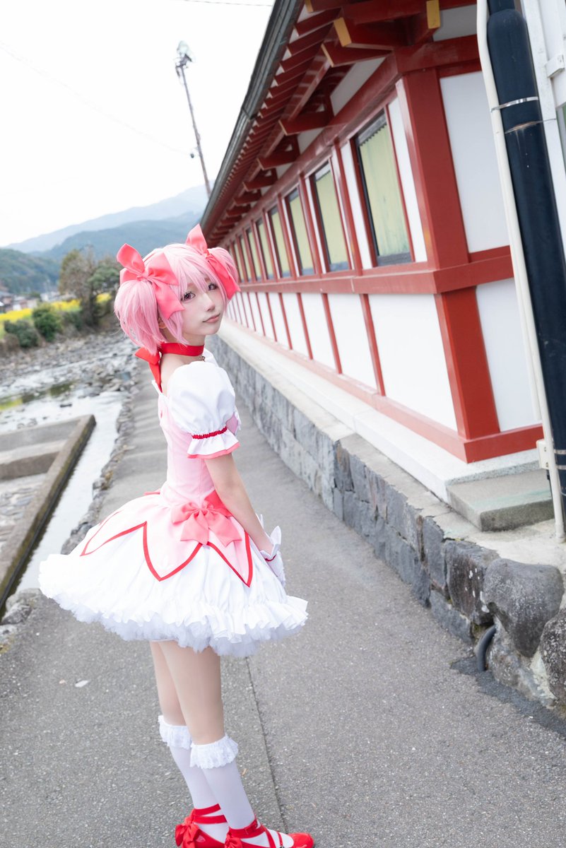 ⚠コスプレ/Cosplay⚠
　✧︎━━ 🎀 ━━🩷━━ 🎀━━✧︎

　魔法少女まどかマギカ / 鹿目まどか

『クラスのみんなには内緒だよ』

素敵なお写真📸▶ <a href="/kaeru197346/">かえる</a>
 #アコスタ佐賀県鹿島市  #アコスタ太良町