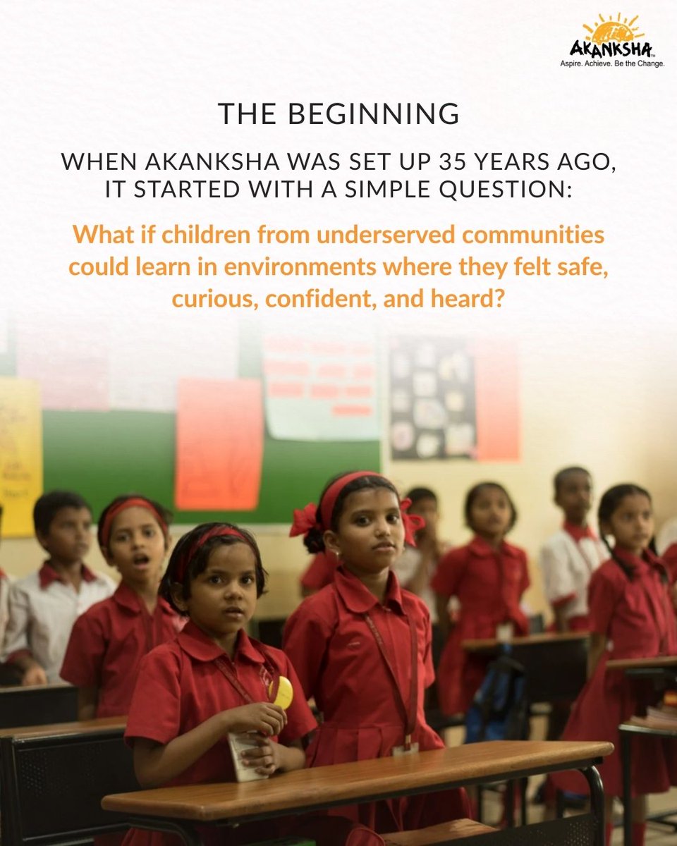 The Akanksha Foundation tweet media