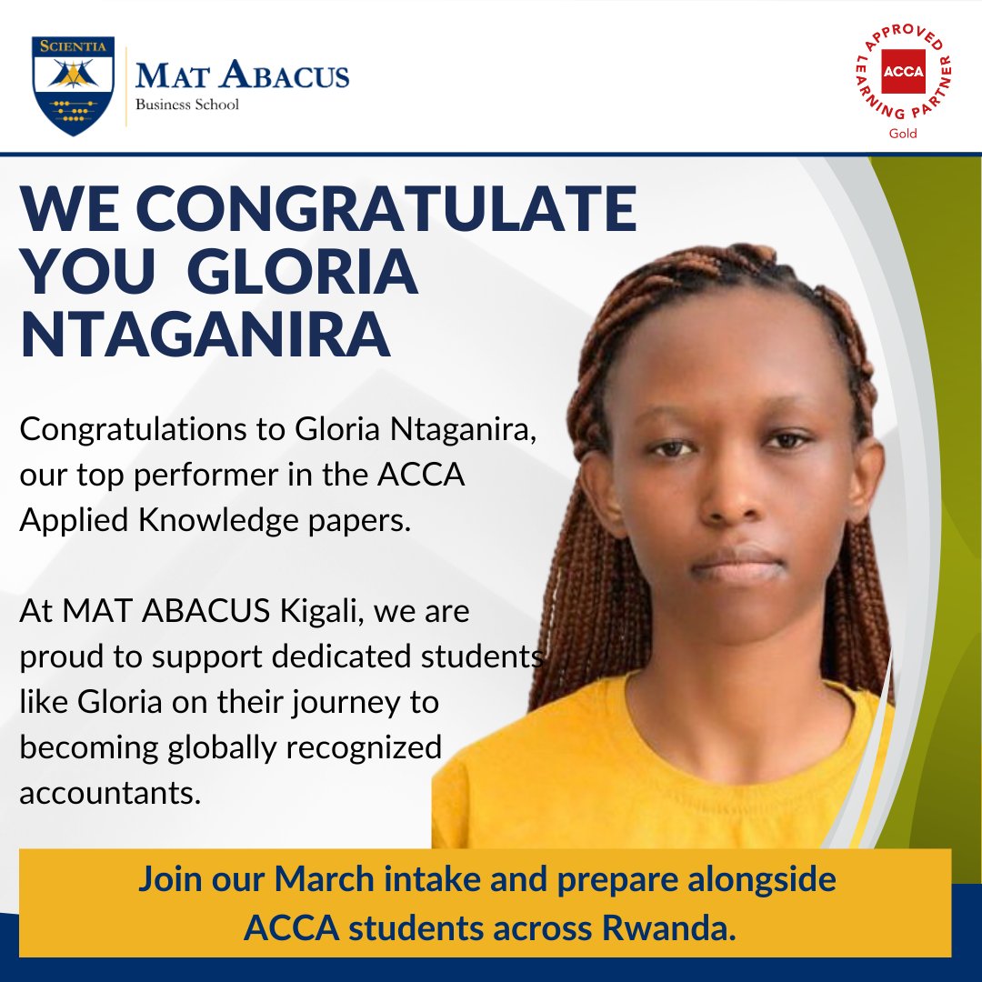 MAT ABACUS Business School - Rwanda tweet media