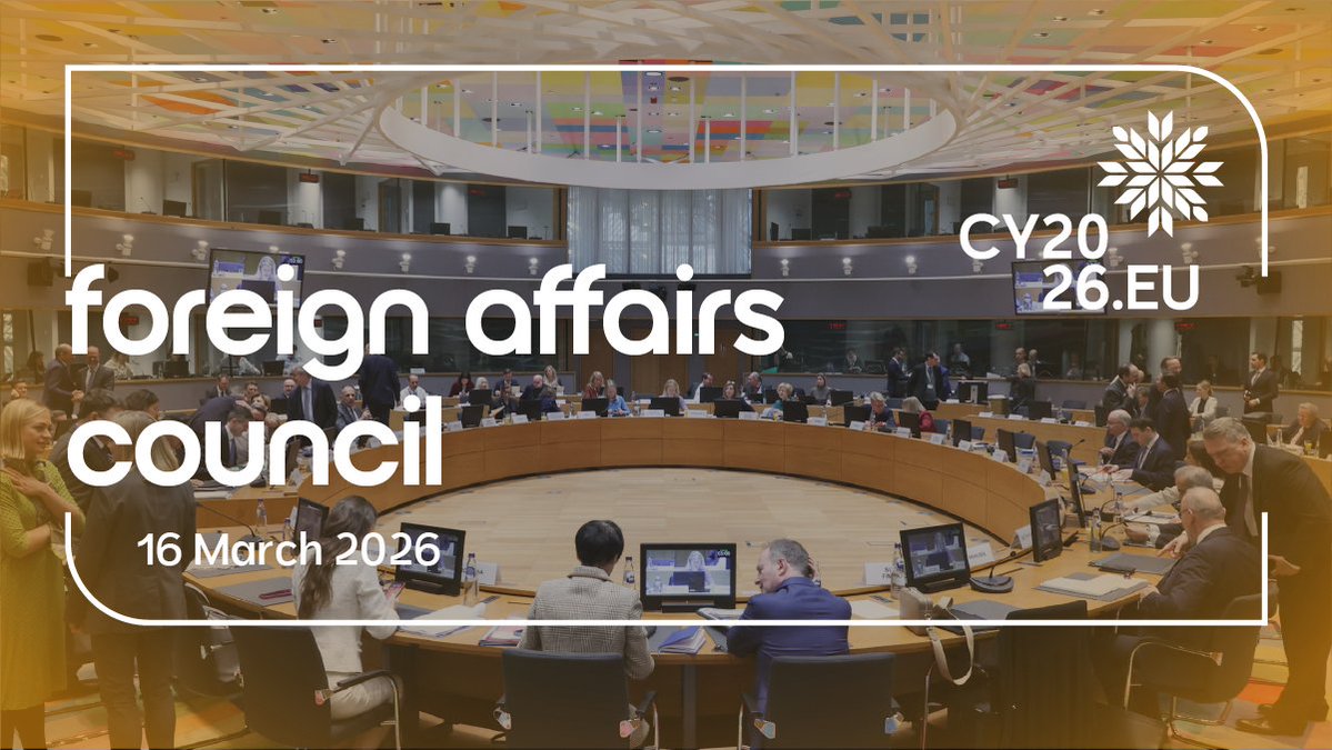 Cyprus Presidency of the Council of the EU 2026 tweet media