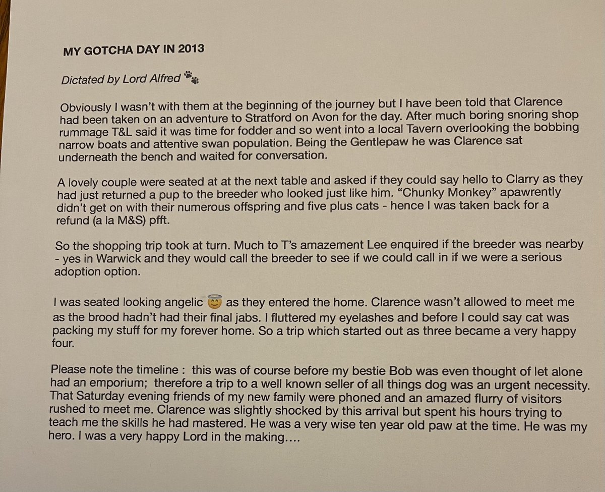 Lord Alfred’s Diary tweet media