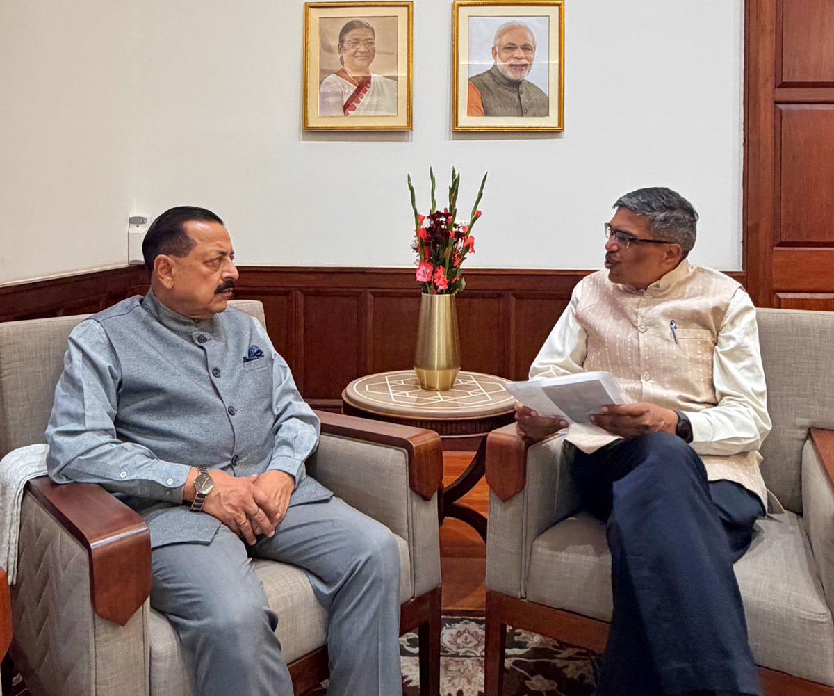 Dr Jitendra Singh tweet media