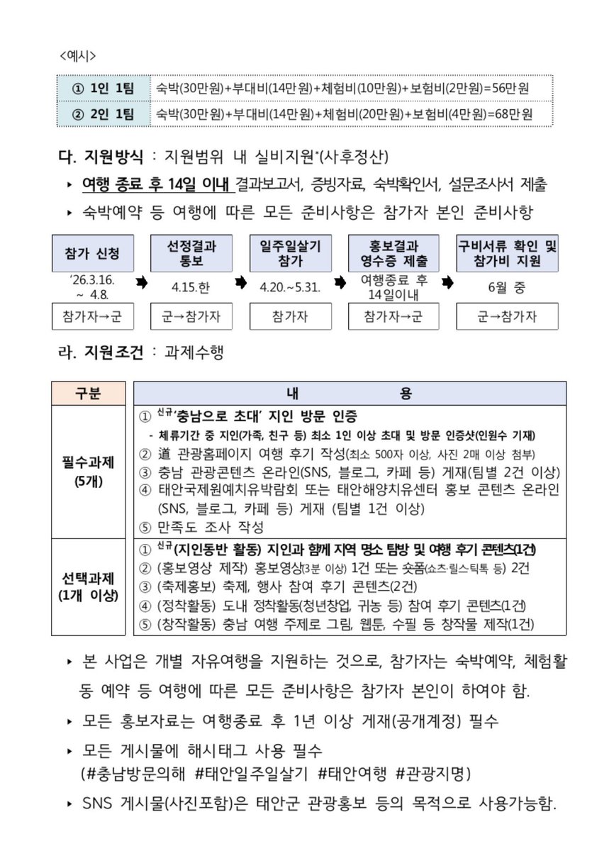 sido_seedo's tweet photo. 난 여러분이 지원금 받아서
이곳저곳 다 가봤으면 좋겠어...
진짜루.. 이번엔 태안 일주일살기 나와서
알려드려요 🫶🏻...

저는 이런걸로 진짜 딱 ktx비 정도만 나왔거든요?
어떨땐 ��것도 안나옴.. 🥹 이런거 마니만이
참여해보구 더 넓구 이쁜 세상 보�� 좋겟어여..
이런것두 있구나~ 하구.. https://t.co/hkVQgayRpo