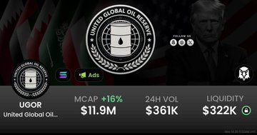 voidsatoshi_x's tweet image. A project’s success often depends on the strength of its community. With $UGOR, the community seems solid and growing.

Join the movement: ugorcoin.world

#UGOR #CommunityDriven #Crypto
