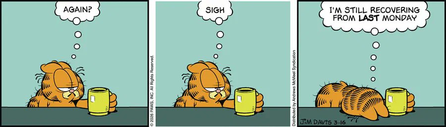 Daily Garfcast tweet media