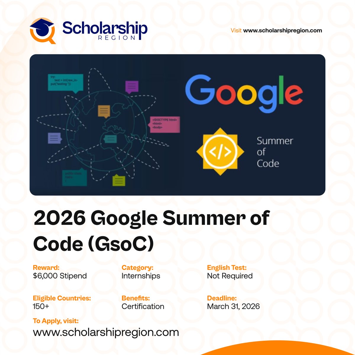 Scholarship Region tweet media