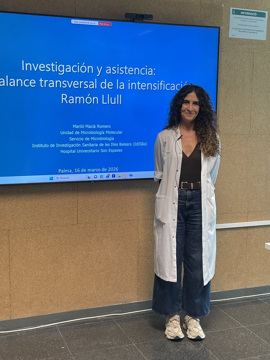 idisbaib's tweet photo. Avui hem celebrat el seminari de l’IdISBa “Investigació i assistència: un balanç transversal de la intensificació Ramon Llull”, amb Mariló Macià Romero.
Gràcies per acompanyar-nos! #IdISBa #Seminari https://t.co/3C0RM3WQRV