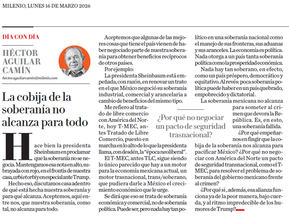 Héctor Aguilar Camín tweet media